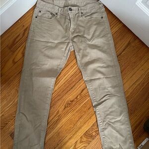 American Eagle Khaki Skinny Jeans 32x32